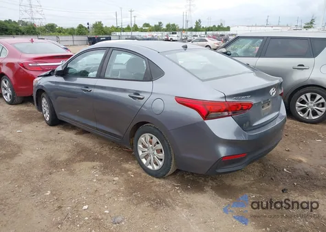 2019 Hyundai Accent Se from USA, damaged, VIN 3KPC24A3XKE070610